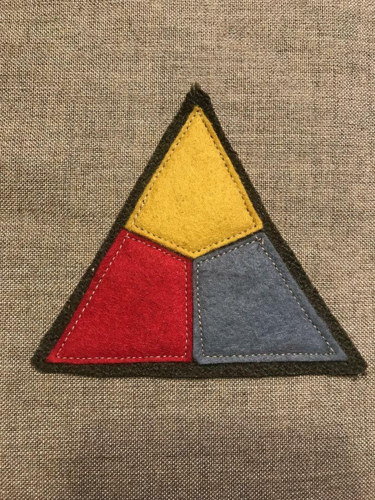 WWI  US Army Tank Corps patch patch wool felt