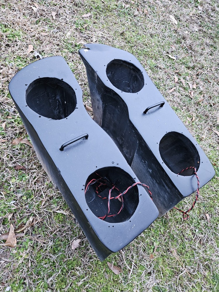 Harley-davidson Saddlebag 6.5 Subwoofer  Drop In Ported Boxes
