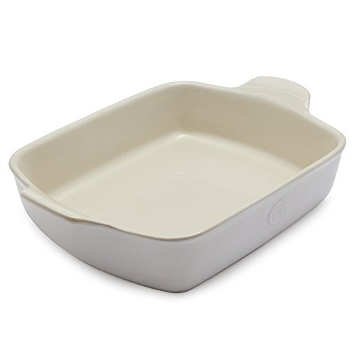 11" x 8" Medium Rectangular Baker - Modern Classics Collection | Sugar White