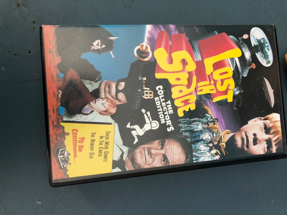 Lost In Space VHS 4 Tapes