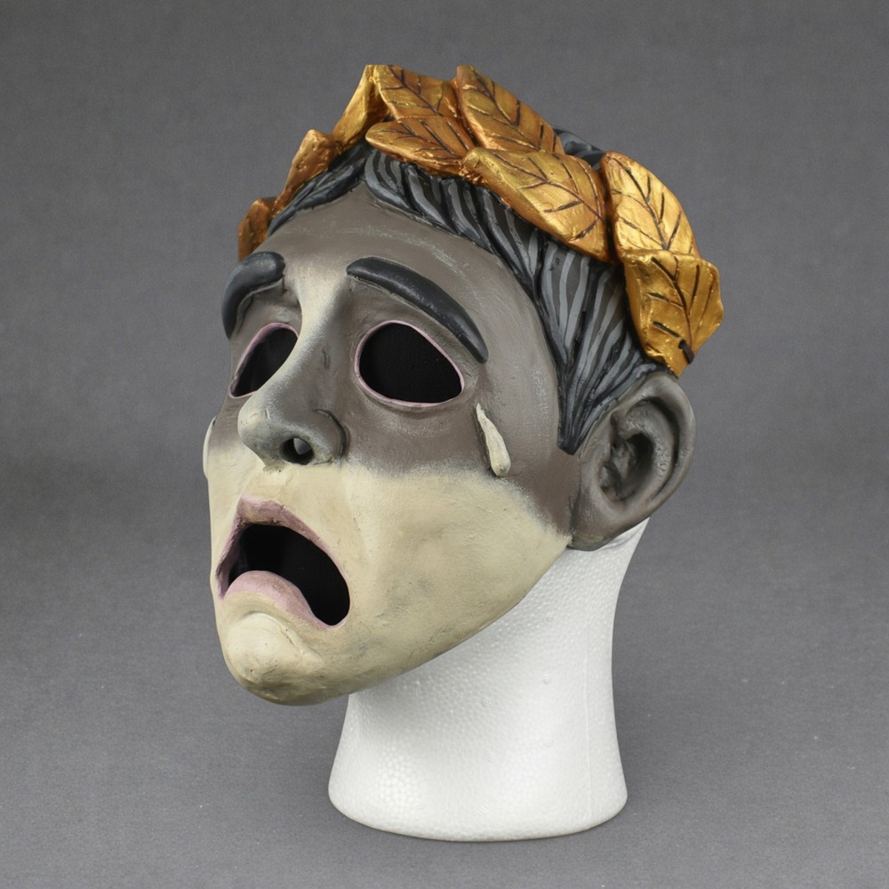Gladiator (2000) Commodus Pantomime Mask Prop 'Cast Directly from Original'