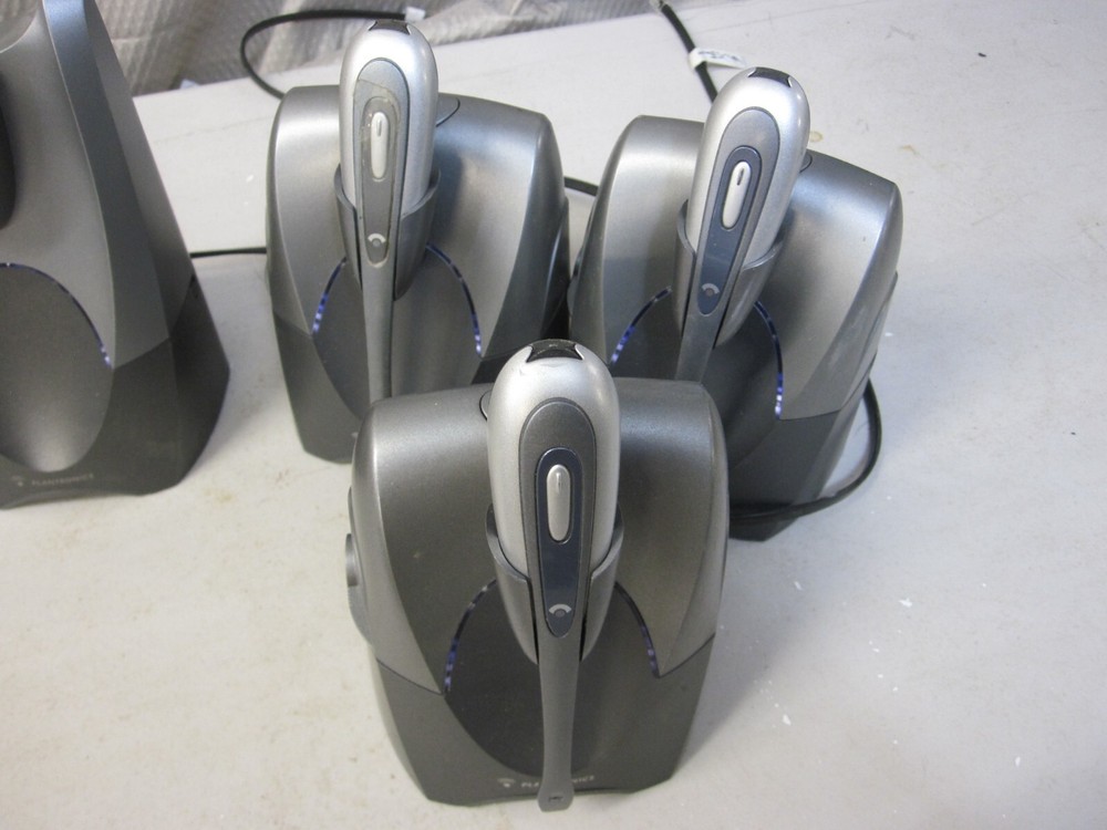 Plantronics CS55 CS50 Wireless Headset Systems Lot