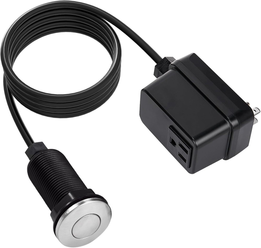 Simple Installation Long 3.5" Air Switch for Enhanced Kitchen Disposal Systems