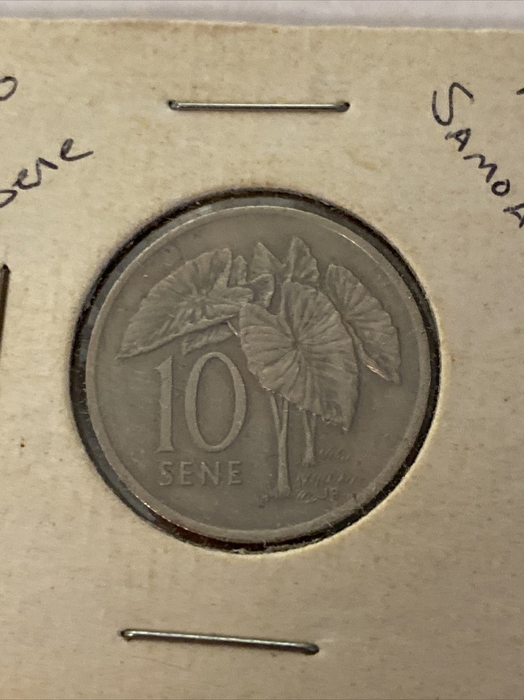 1974 Samoa 10 Sene Coin B16