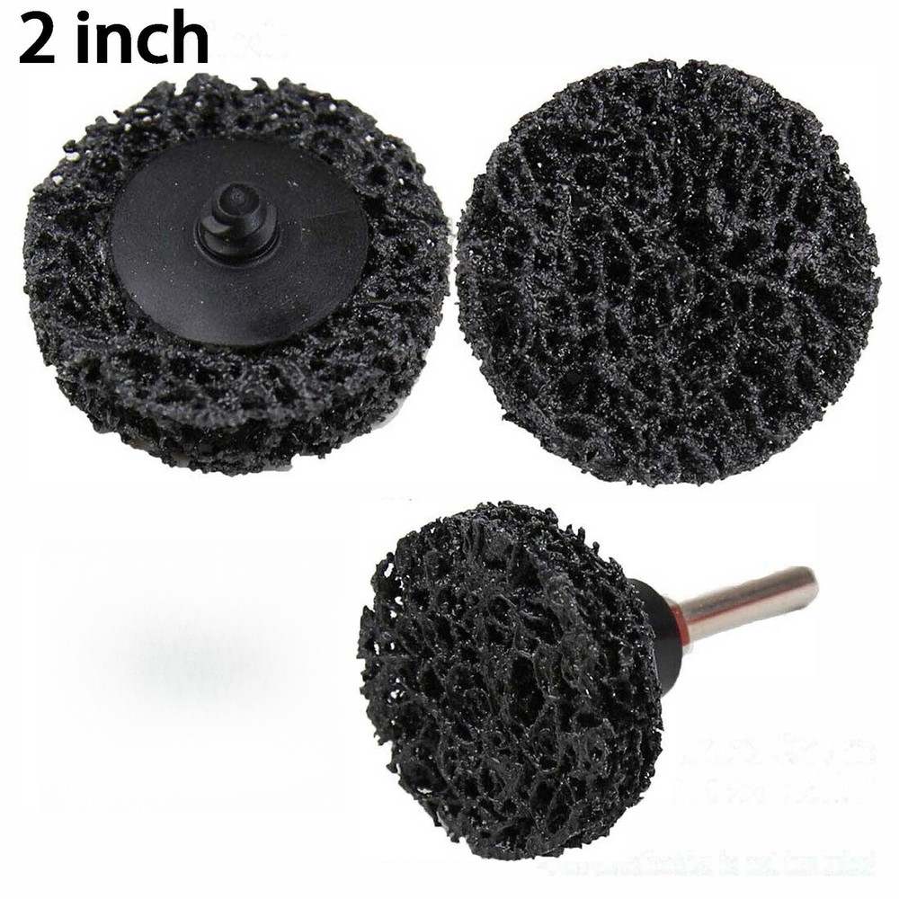 20PCS 2" Roll Lock Die Grinder Stripping Paint Rust Removal Wheels Sanding Discs