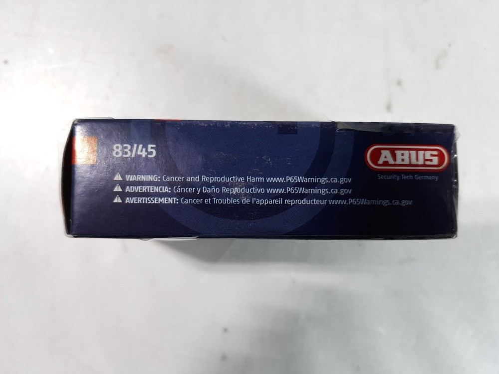 ABUS 83/45 IC-Padlock Solid Brass NANO PROTECT Shackle Patented