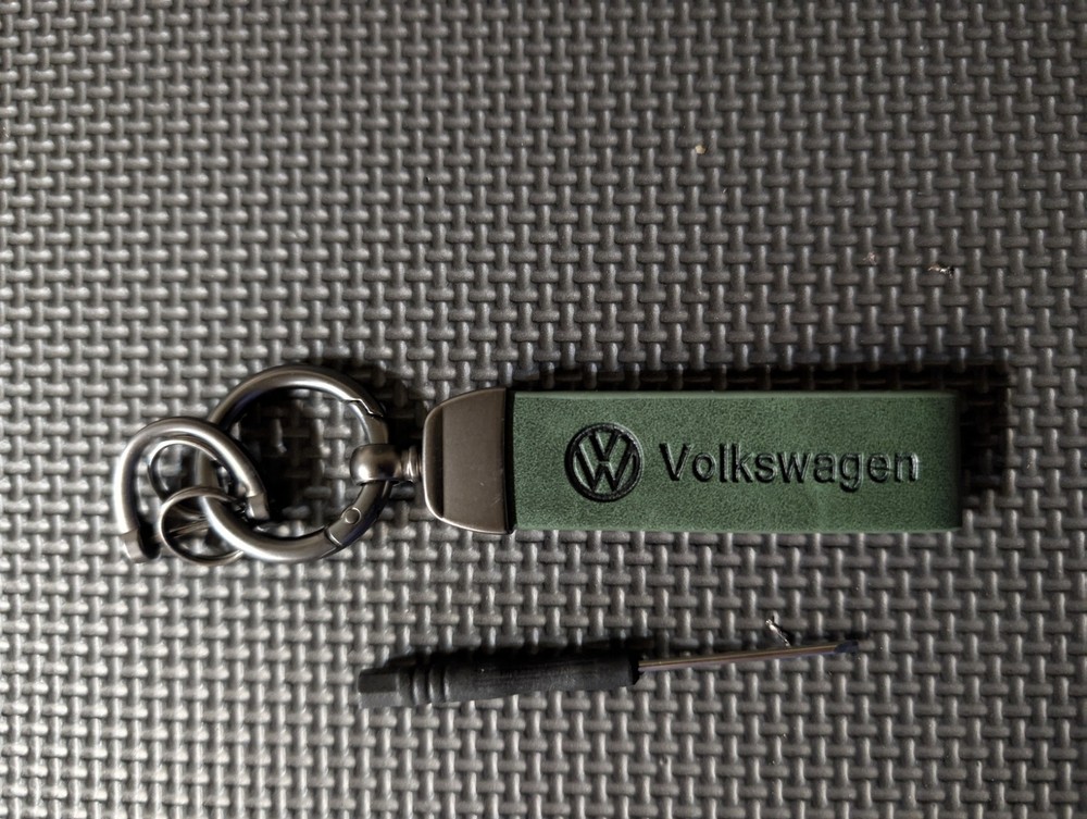 Vw Keychain Leather