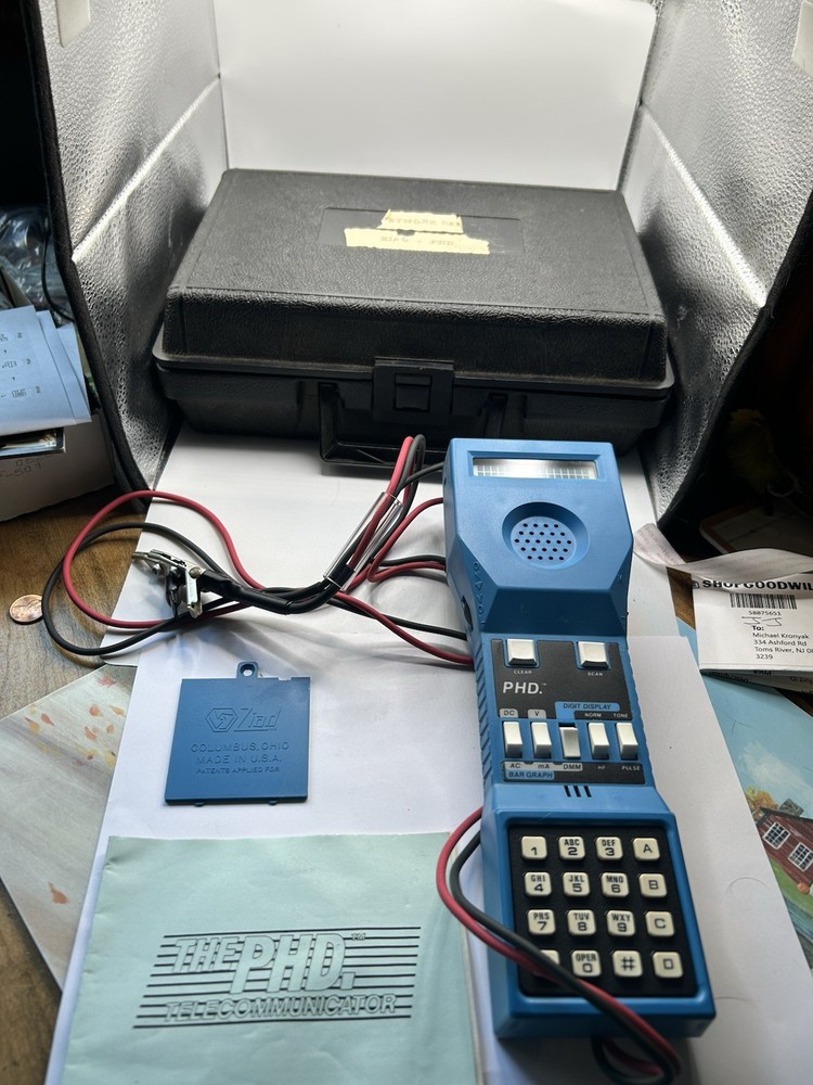 Ziad PHD Phone Line Cable Multi Function Digital Portable Tester