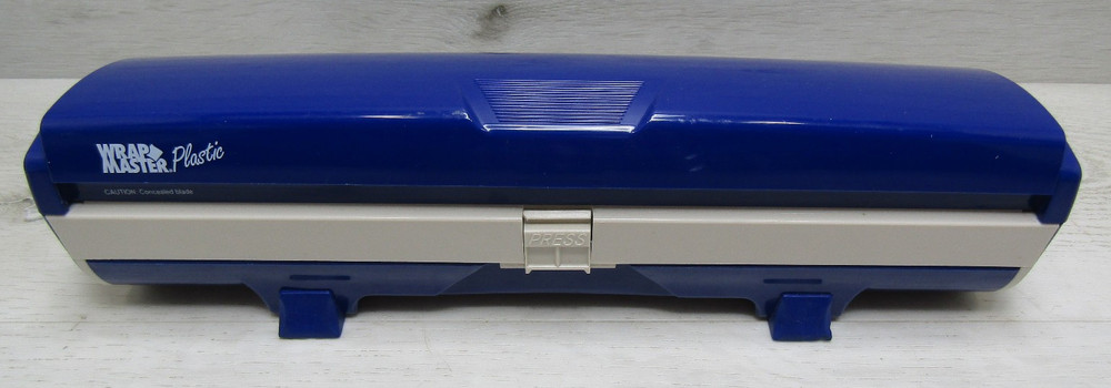 Wrapmaster Blue Plastic Wrap Dispenser Model 1500
