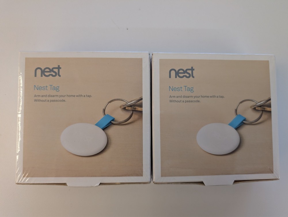 2-PACK Google Nest Tag for Google Guard Security Systems H13000ES New!!! Sealed