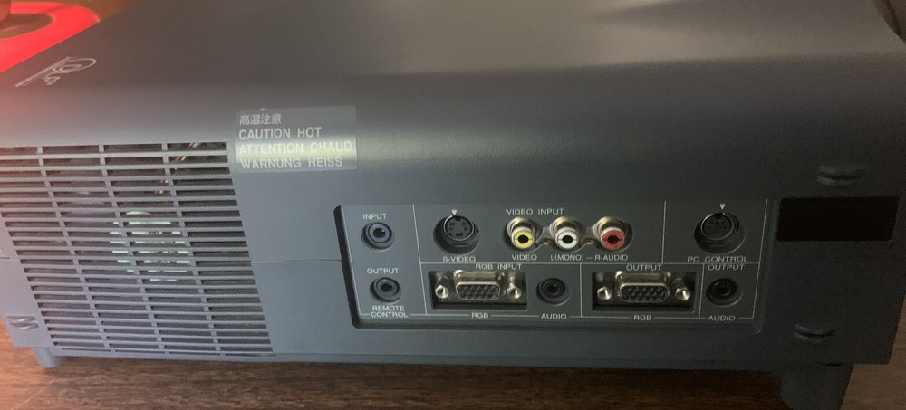 TC78 Used Nec Technologies Multi Sync LT100 Portable Projector Works great!