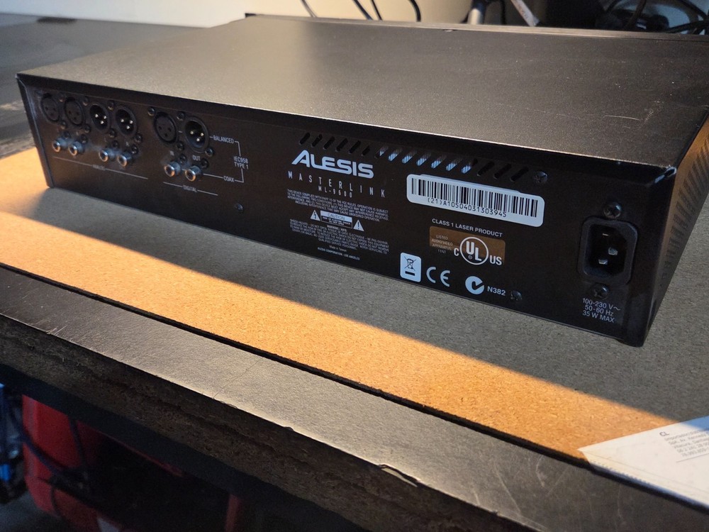 USED - Alesis Masterlink ML-9600 High Resolution Master Disc CD Recorder - READ