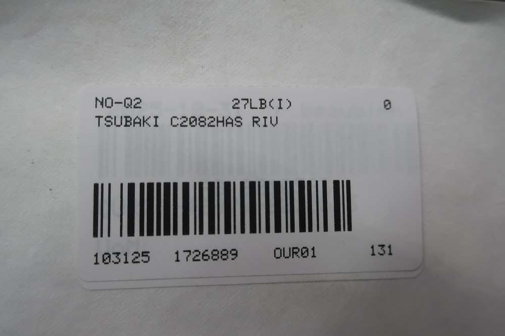 Tsubaki C2082HAS Roller Chain 10ft 2in