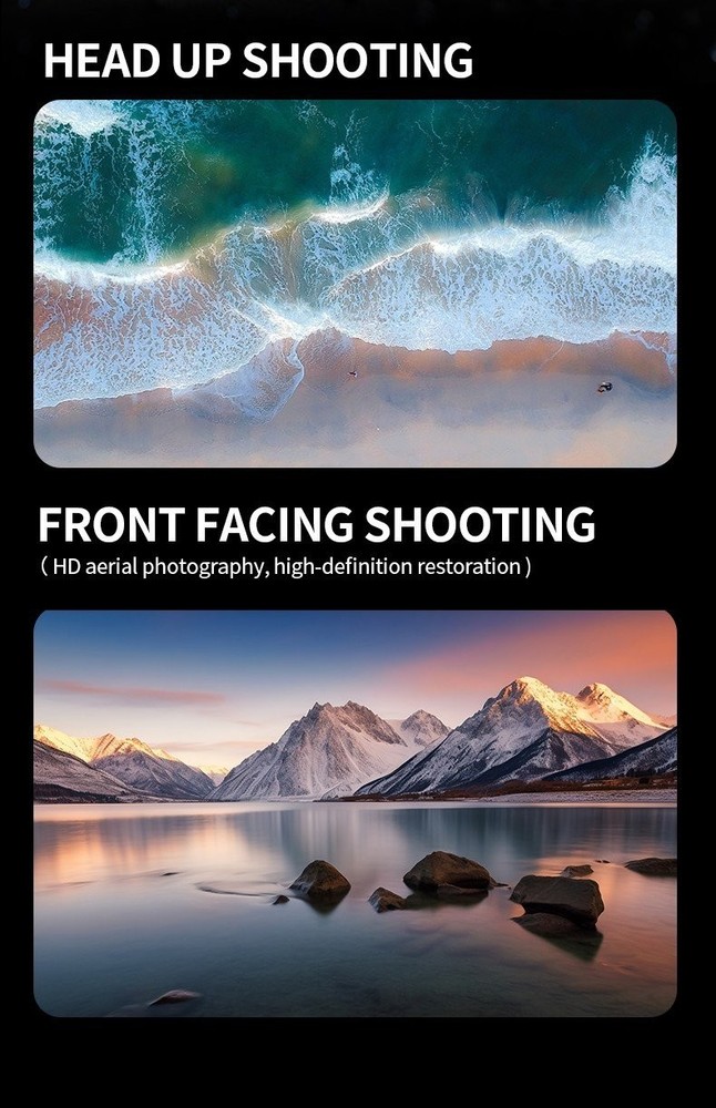 Drone With Remote Control, Dual Camera, Obstacle Avoidance, Foldable Arms