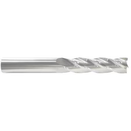 Carbide End Mill, 3/4In, 4Fl, Single, 5In, 215-001080