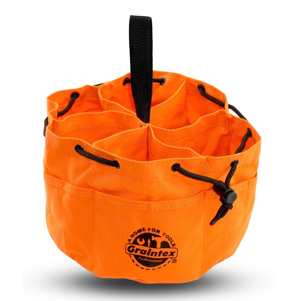 Graintex 18 Pockets Grab Bag, Orange