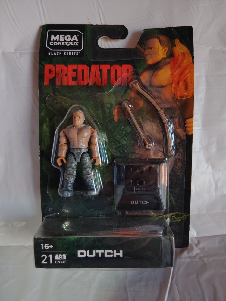 Mega Construx Black Series - Predator, Dutch Figure