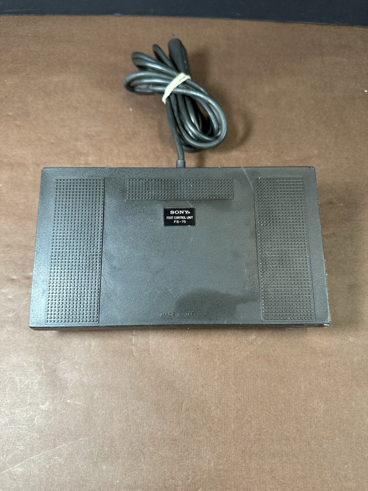 SONY FS-75 FOOT CONTROL PEDAL UNIT Ships Fast!