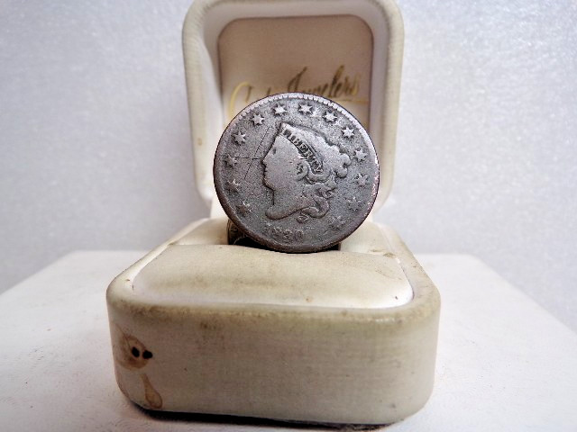 1830 Coronet Head Large Cent #C 2352