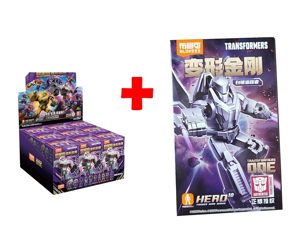 Blokees Transformers Galaxy Version 7th Blindbox Model Kit Assembled Figures