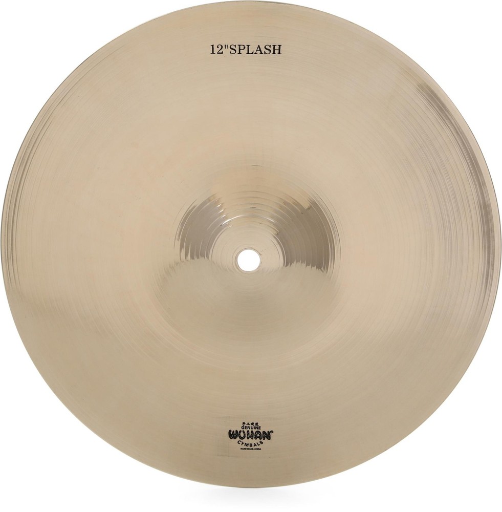 Wuhan 12-inch Western Splash Cymbal (3-pack) Bundle