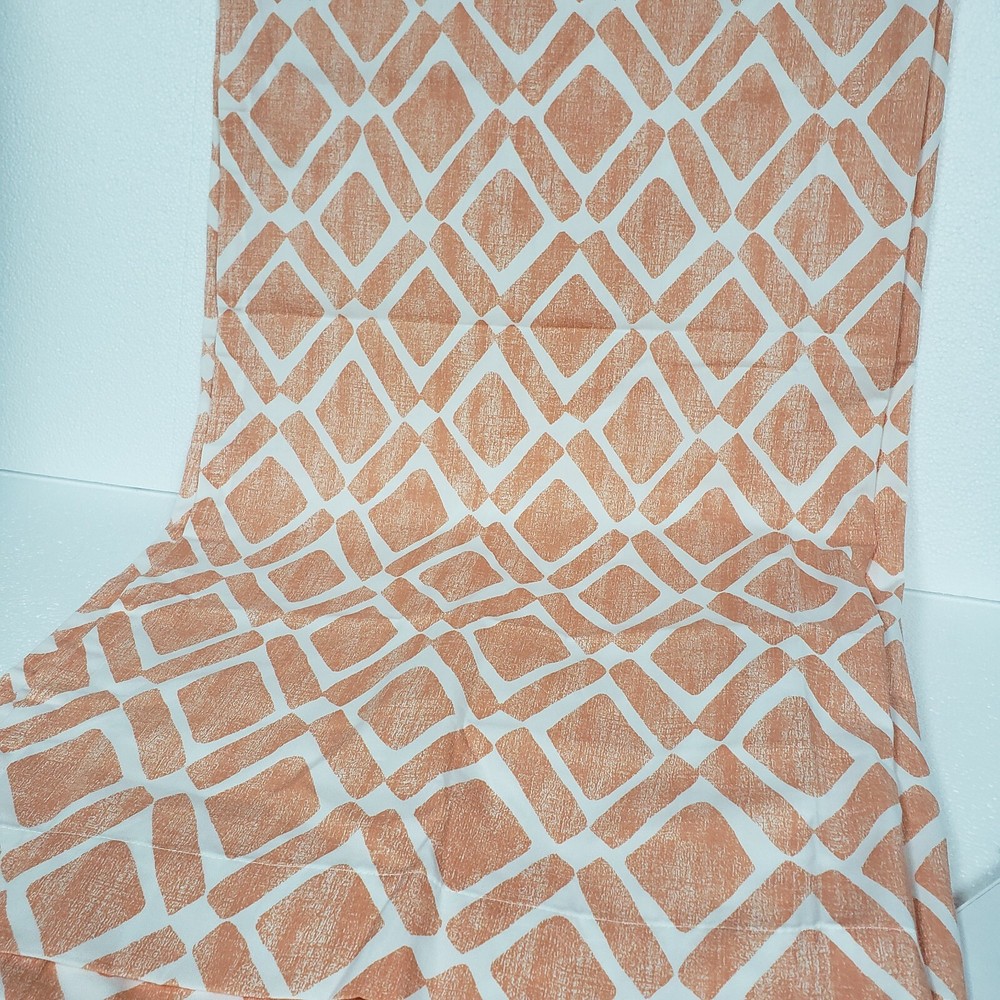 Home Essence Natalie Window Panel, Orange**STAINED**