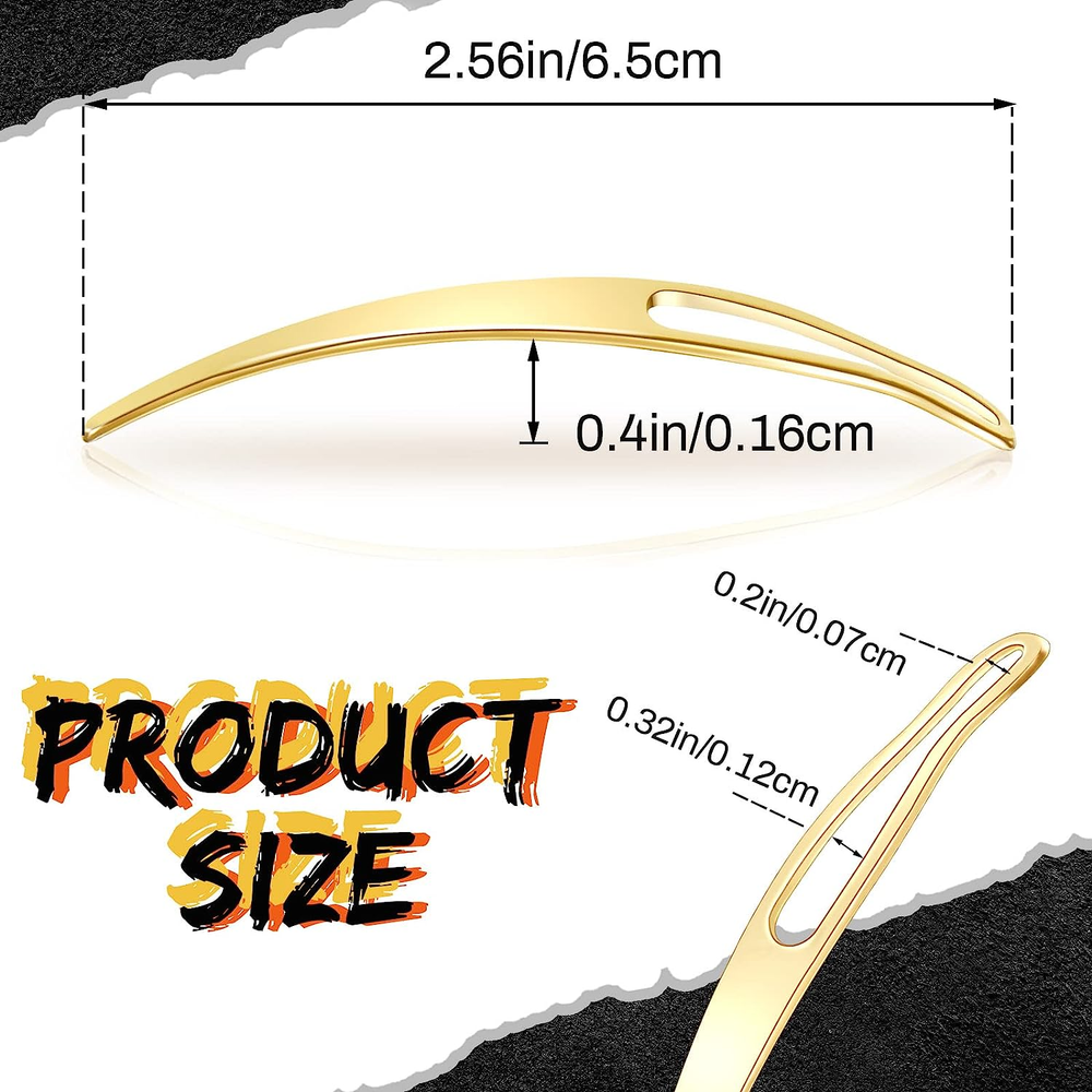 WILLBOND 12 Pieces Interlocking Tool for Locs Dreadlocks Tool Crochet Needle Hai