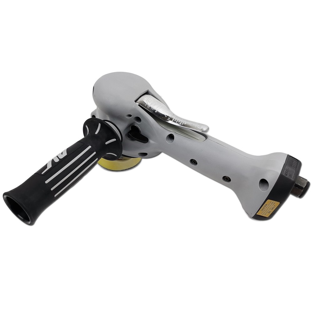 AirVANTAGE TwoHand 3" Air Buffer Sander with Hook Pad with Side Handle