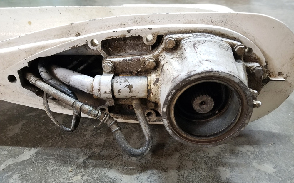 73-77 OMC Stringer Sterndrive Electric Shift Lower Unit