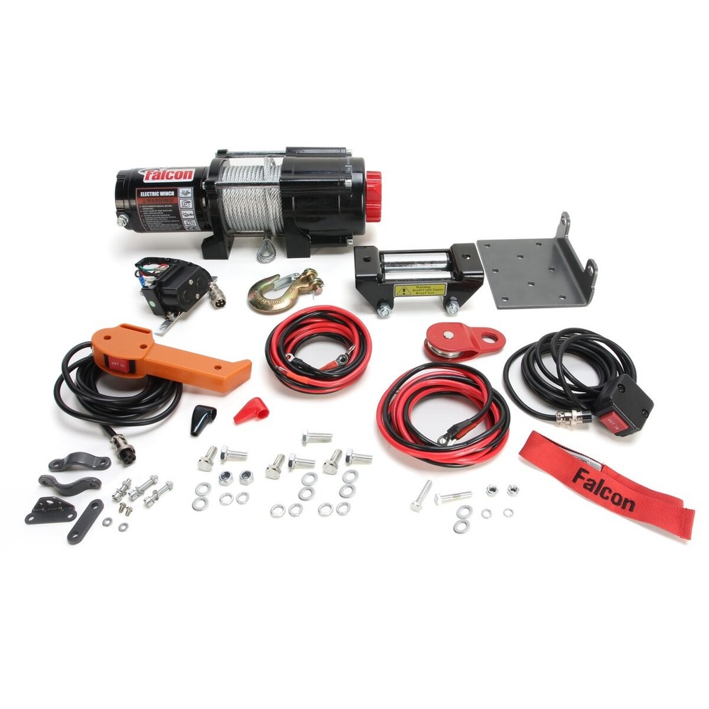 Falcon 4500LB Winch with Wire Rope - EWX4500A-U