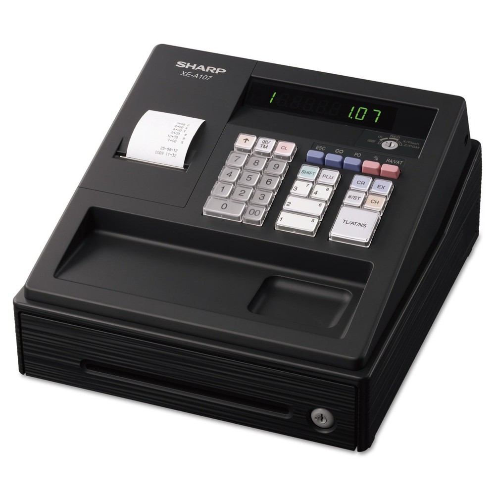 Sharp XE-A107 Cash Register Used - Great Condition