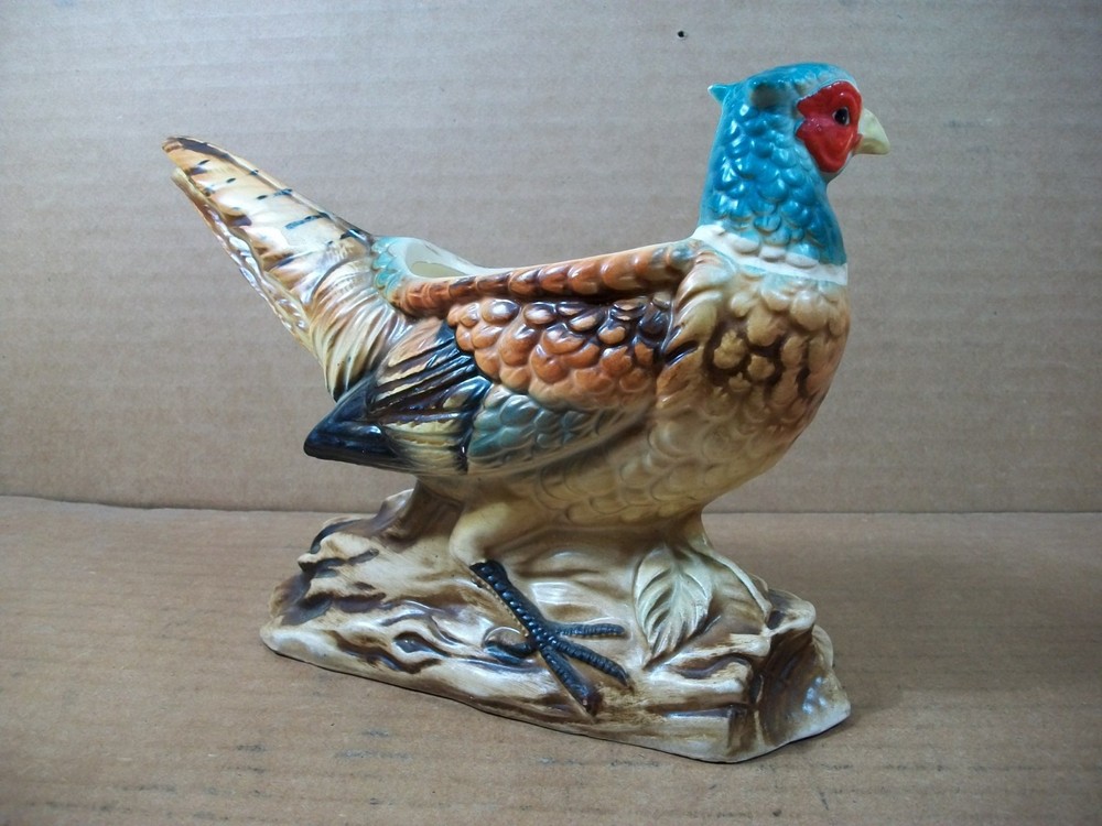 Vintage Pheasant Planter 5495 ~ Japan