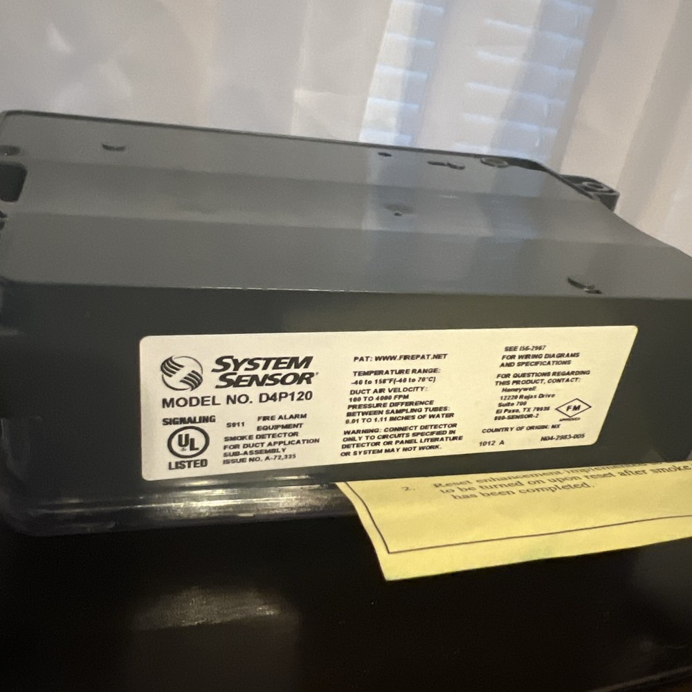 System Sensor D4p120 Photoelectric Power Board