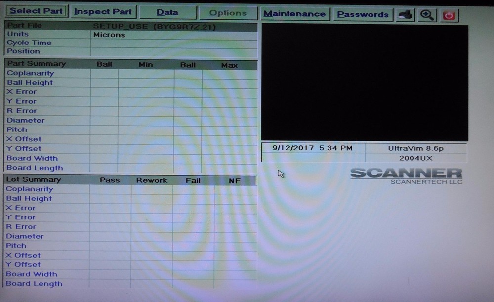 Scanner Technologies UltraVim Plus 2004UX PC only