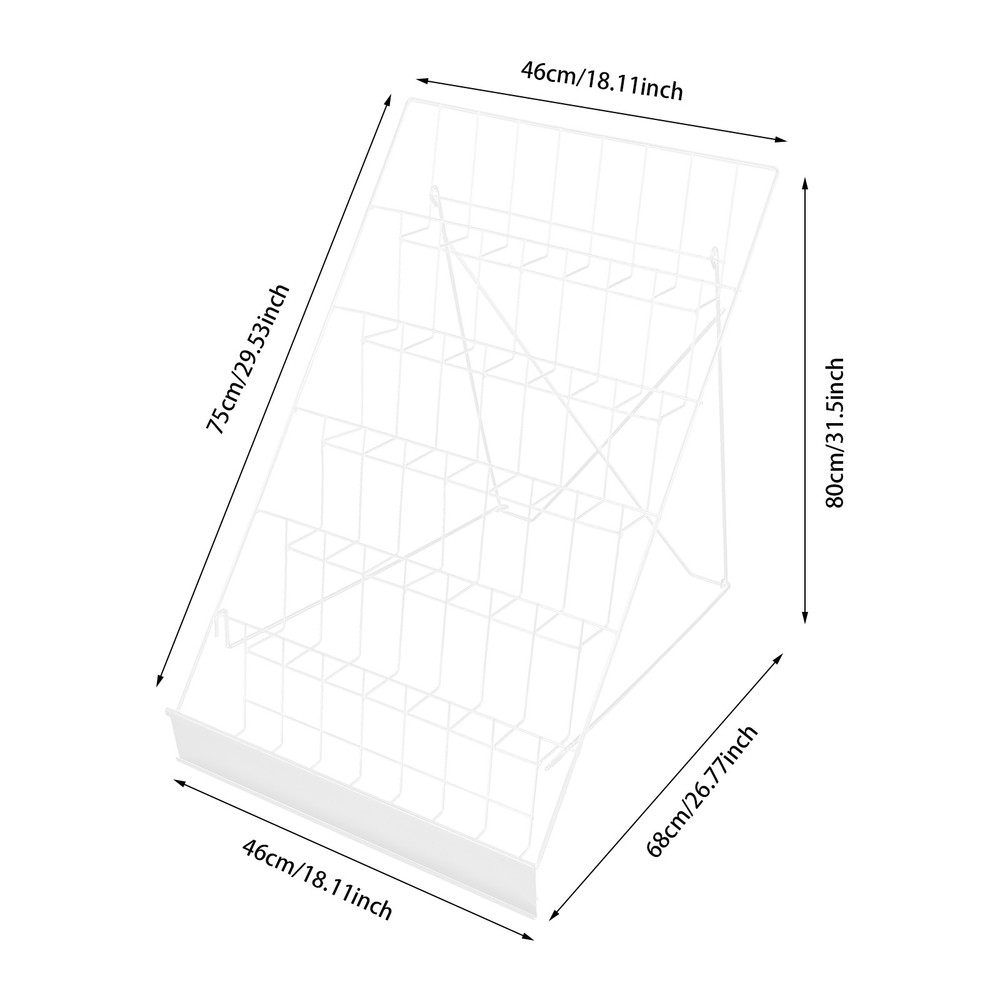 Wire Countertop Rack, Book Display Rack, Comic Book Display Rack