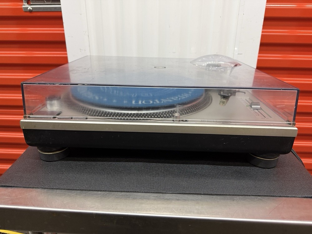 Technics SL-1200MK2 Direct Drive Turntable Quartz Silver