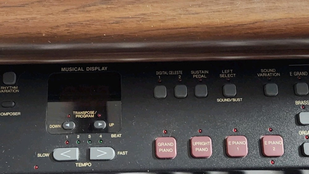 Electric Piano: Technics,Model#SX-PR250-MM,1990s, Diff.Piano Types,SoundVariable