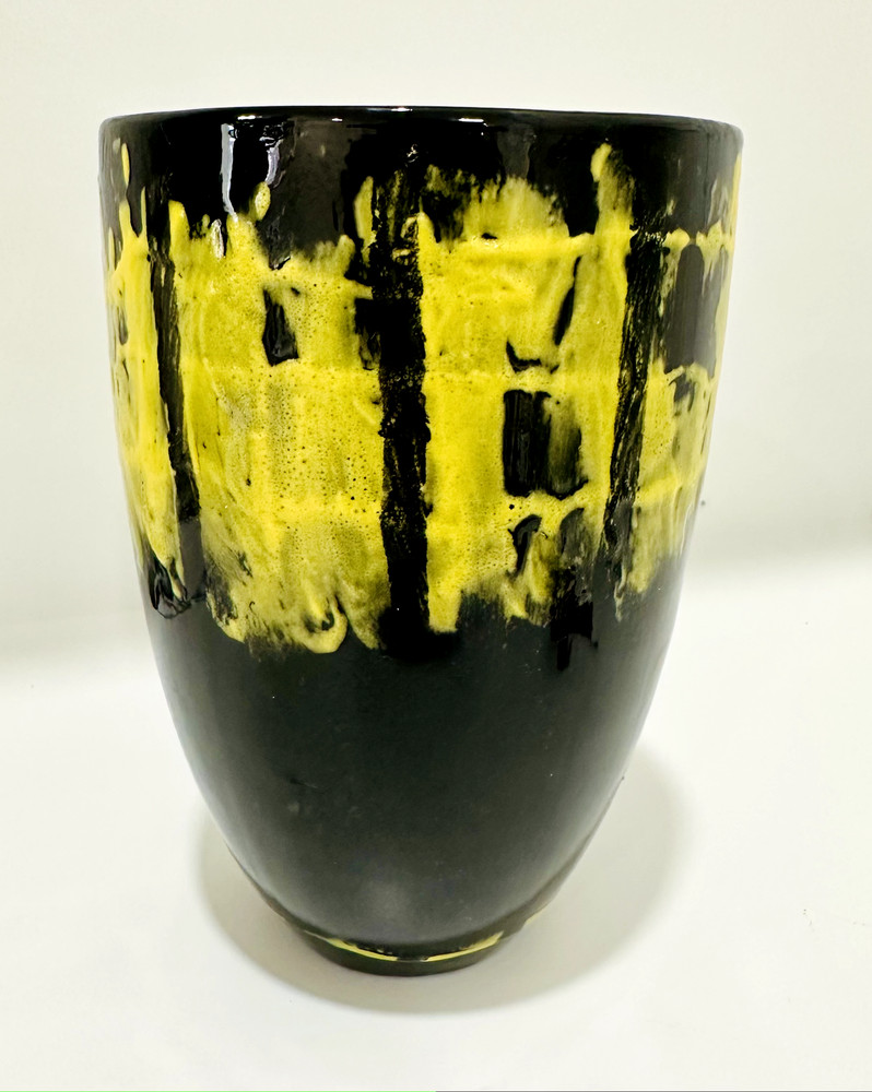 Black and Yellow Vase - 2001