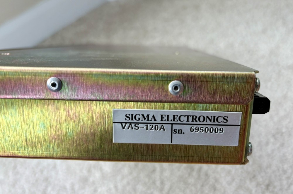 Sigma Electronics VAS-120A Video Audio Switcher passive VAS 120 A
