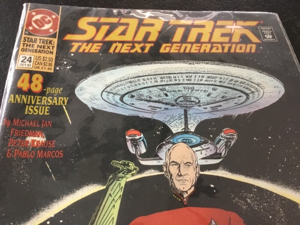 Star Trek "The Next Generation" Comic Book October 24, 1991