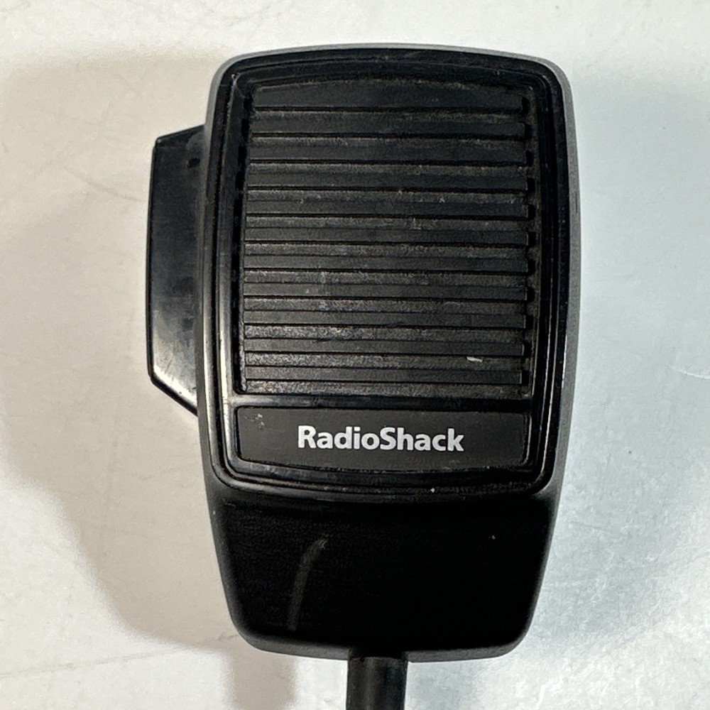 Radio Shack CB Mic Microphone 5 Pin Tested Working