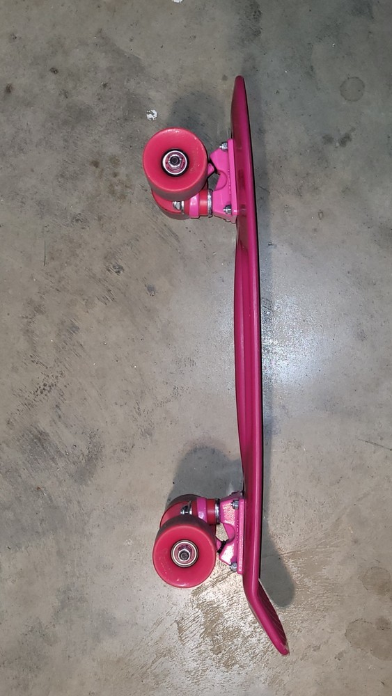 22” Penny Skateboard Pink Wheels Retro