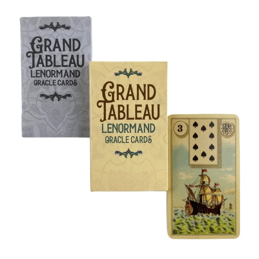 Grand Tableau Lenormand Oracle Cards Divination Fortune Telling Deck Guidebook