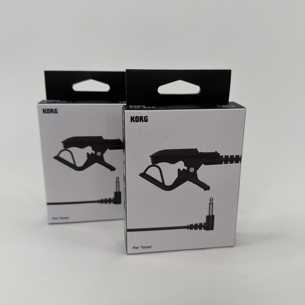 (2 Pack) KORG CM-400 Contact Microphone Black