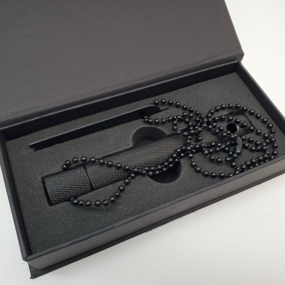 NEW Böker Plus Fire Starter Kit Compass Black Camping Survival OPEN BOX