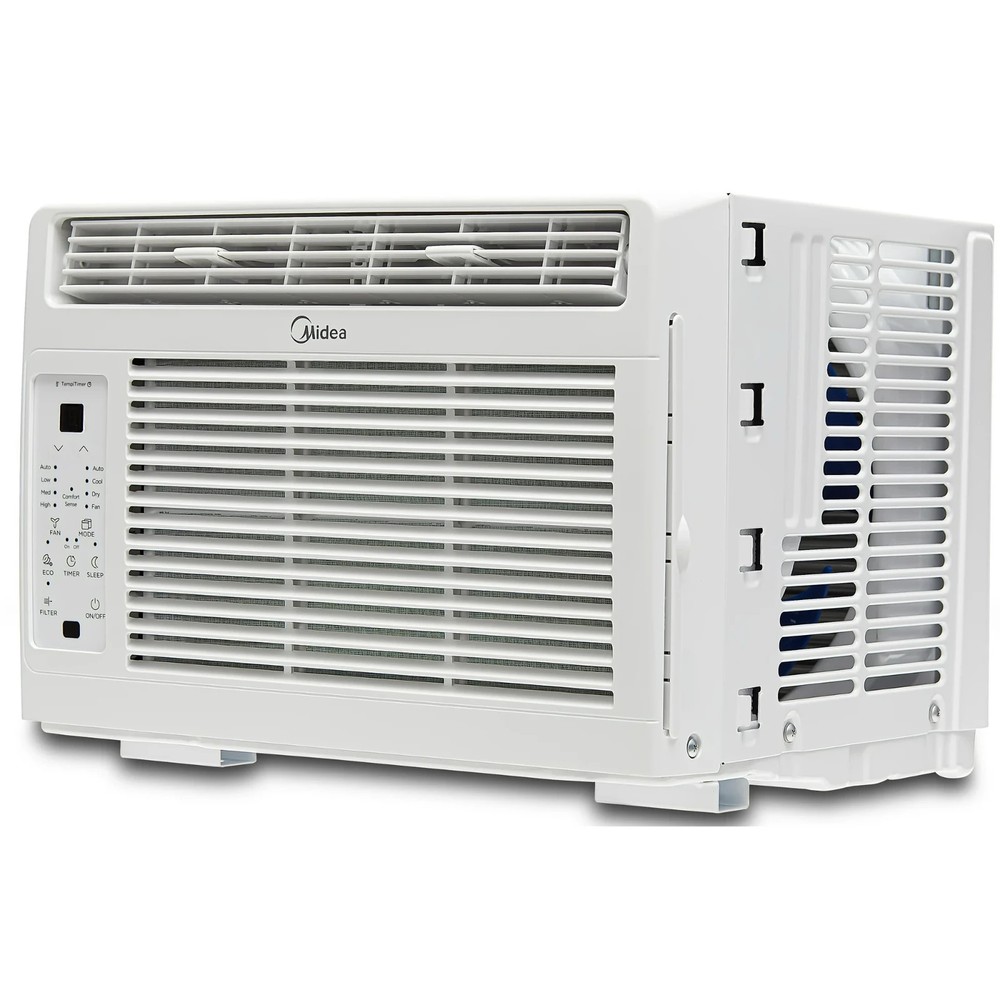 Midea 5,000 BTU Window Air Conditioner, Remote, Programmable Timer, White