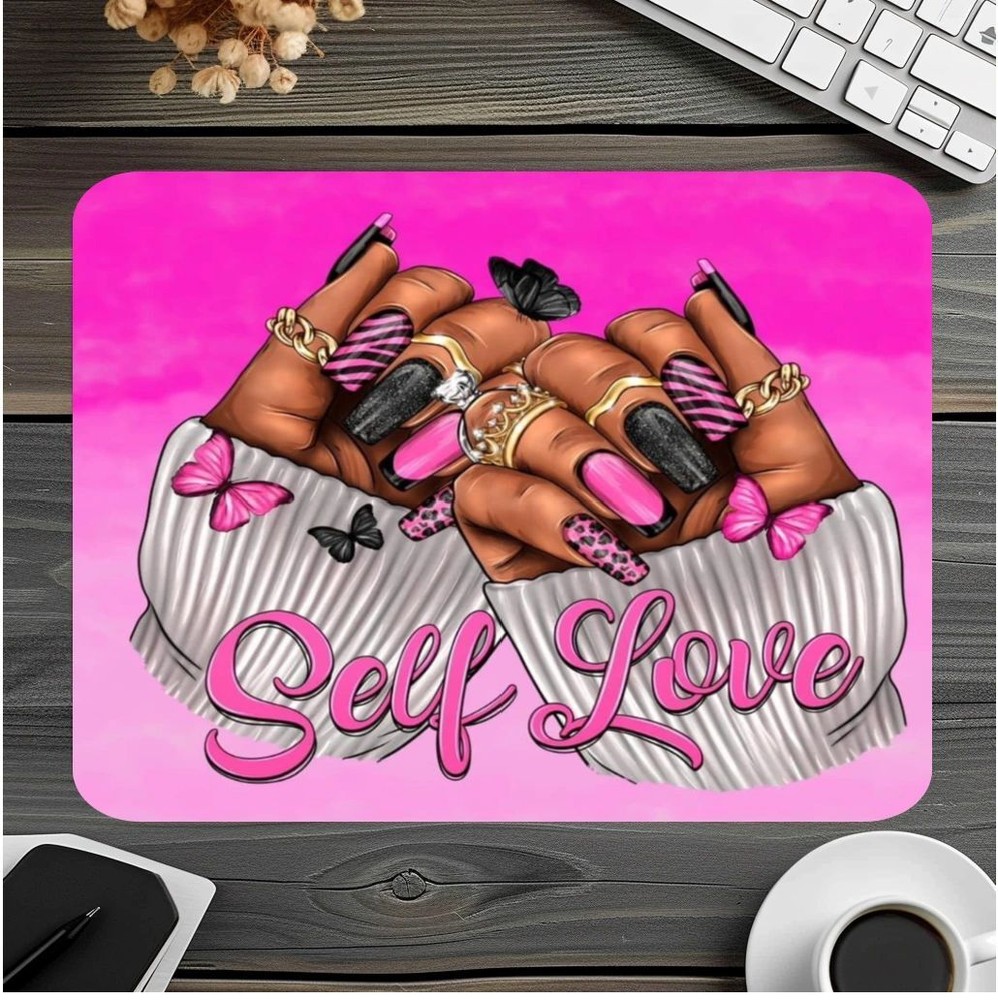 Self Love Nails Mouse Pad