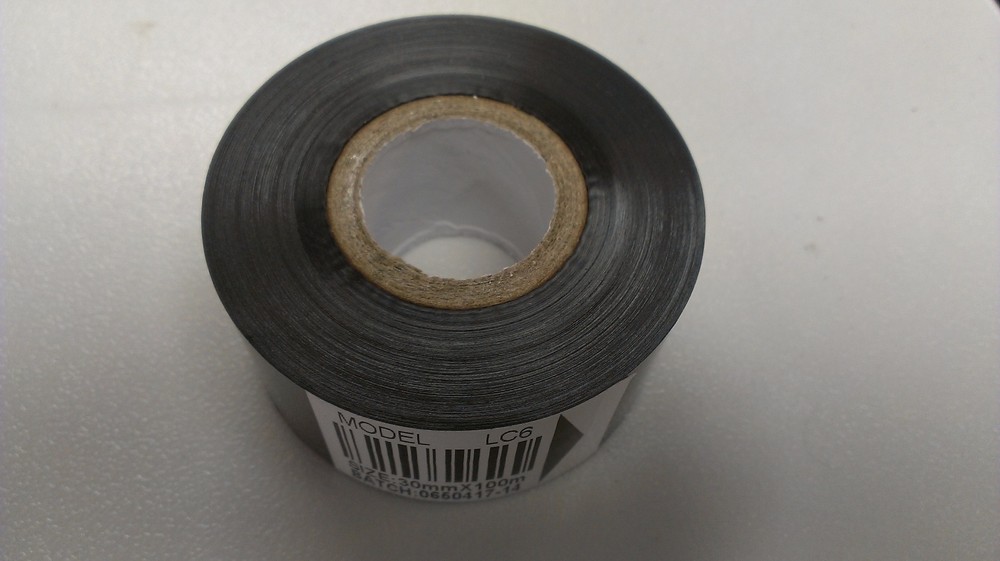 5 PRINTER RIBBON ROLLS FOR LABEL CODE PRINTER MACHINES HP-241