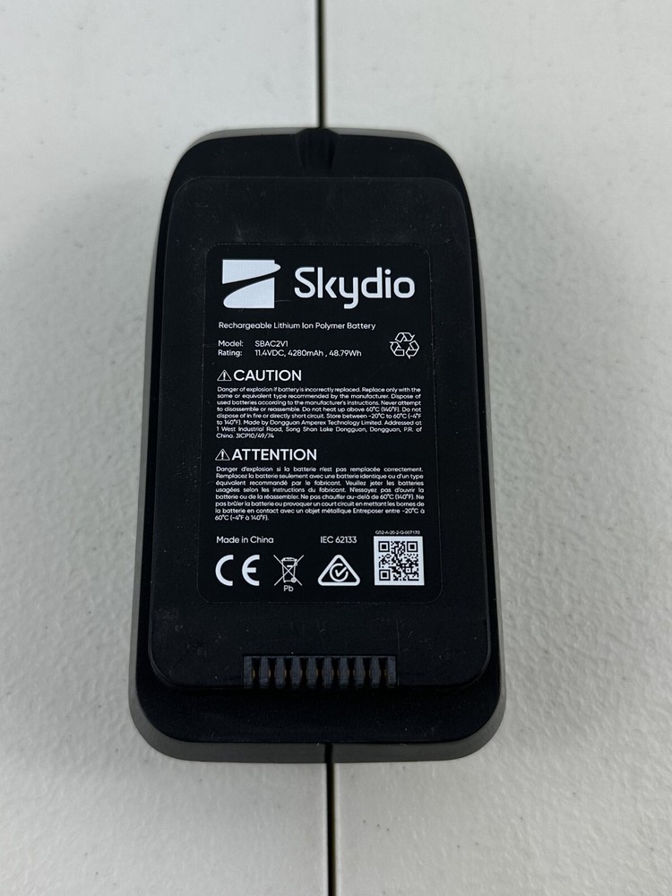 Skydio2 / Skydio2+ SBAC2V1 Battery - Tested Working