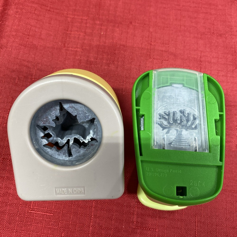 McGill & Marvy Uchida Maple Leaf & Oak Tree Paper Punch